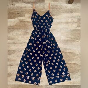 Leith floral print jumpsuit